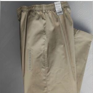 Pull on Pants Khaki Pants XL New Elastic Waist Twill pants